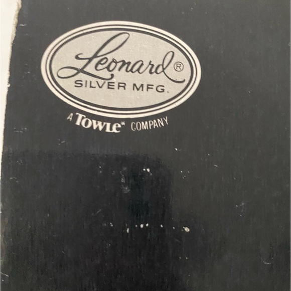 VINTAGE Leonard Silver Plate Lotus Flower Bowl With 3 Candle Holder Centerpiece - Picture 11 of 14